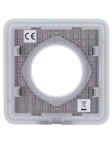 TAPA PARA ENCHUFE BÁSICO TIPO F - COMPATIBLE CON AJ-OUTLETCORE-BASIC - PROTECCIÓN CONTRA POLVO, SALPICADURAS, OBJETOS - SIN MONI