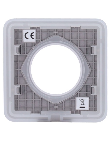 TAPA PARA ENCHUFE BÁSICO TIPO F - COMPATIBLE CON AJ-OUTLETCORE-BASIC - PROTECCIÓN CONTRA POLVO, SALPICADURAS, OBJETOS - SIN MONI