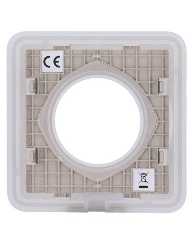 TAPA PARA ENCHUFE BÁSICO TIPO F - COMPATIBLE CON AJ-OUTLETCORE-BASIC - PROTECCIÓN CONTRA POLVO, SALPICADURAS, OBJETOS - SIN MONI