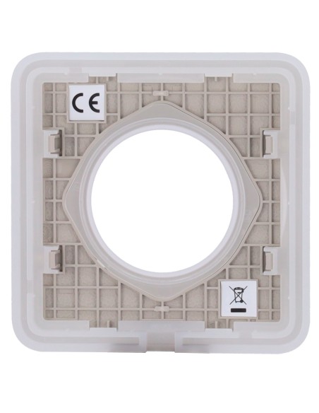 TAPA PARA ENCHUFE BÁSICO TIPO F - COMPATIBLE CON AJ-OUTLETCORE-BASIC - PROTECCIÓN CONTRA POLVO, SALPICADURAS, OBJETOS - SIN MONI