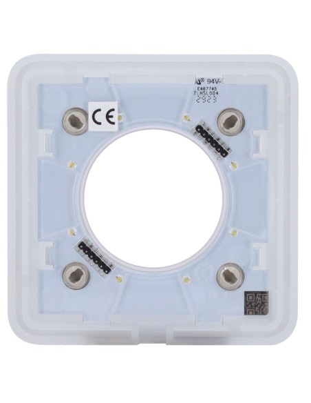 TAPA FRONTAL PARA ENCHUFE INTELIGENTE TIPO F - COMPATIBLE CON AJ-OUTLETCORE-SMART - INDICADOR LED SOBRE ESTADO DEL ENCHUFE Y CON