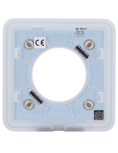 TAPA FRONTAL PARA ENCHUFE INTELIGENTE TIPO F - COMPATIBLE CON AJ-OUTLETCORE-SMART - INDICADOR LED SOBRE ESTADO DEL ENCHUFE Y CON