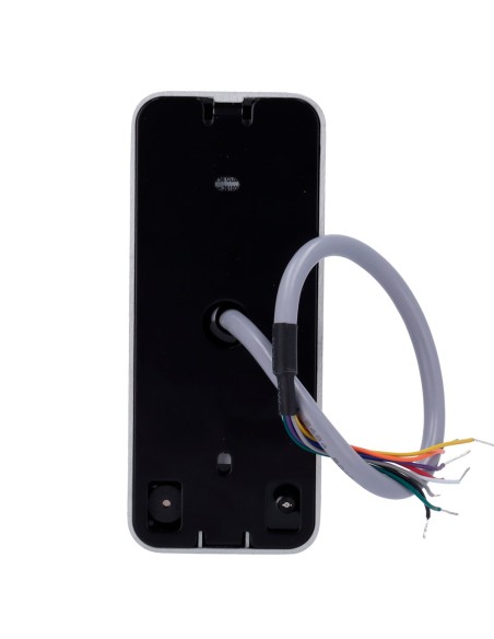 LECTOR DE ACCESO - ACCESO POR TARJETA EM/MF Y PIN - INDICADOR LED Y ACÚSTICO - WIEGAND 26/34 - COMPATIBLE CON EQUIPOS AKUVOX Y D