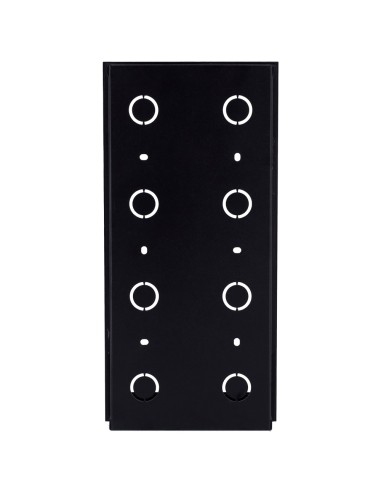 PANEL FRONTAL Y CAJA DE REGISTRO ENCASTRADA - ESPECÍFICA PARA AKUVOX AK-E18C - PANEL: 325 (AL) X 156 (AN) X 22 (FO) MM - CAJA: 3