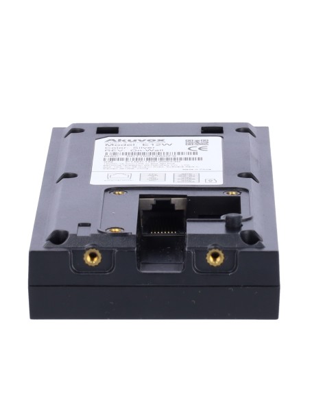 VIDEOPORTERO IP EN SUPERFICIE - CÁMARA 2 MPX | AUDIO BIDIRECCIONAL - APERTURA CON TARJETA MF, NFC Y BLE | 1 RELÉ - POE, WIFI, SI