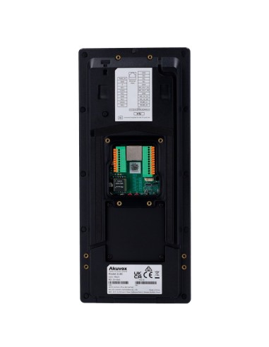 VIDEOPORTERO IP CON CONTROL DE ACCESO - CÁMARA 2 MPX | AUDIO Y VÍDEO BIDIRECCIONAL - FACIAL, TARJETA, NFC, BLE, QR Y PIN | 2 REL