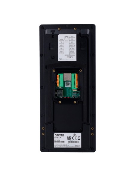 VIDEOPORTERO IP CON CONTROL DE ACCESO - CÁMARA 2 MPX | AUDIO Y VÍDEO BIDIRECCIONAL - FACIAL, TARJETA, NFC, BLE, QR Y PIN | 2 REL