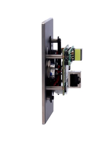 PORTERO IP ANTIVANDÁLICO IK10 - AUDIO BIDIRECCIONAL - POE, SIP ESTÁNDAR | TAMAÑO COMPACTO - INTERFONO DE EMERGENCIA - MANTENIMIE