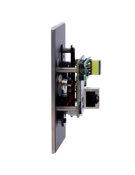 PORTERO IP ANTIVANDÁLICO IK10 - AUDIO BIDIRECCIONAL - POE, SIP ESTÁNDAR | TAMAÑO COMPACTO - INTERFONO DE EMERGENCIA - MANTENIMIE