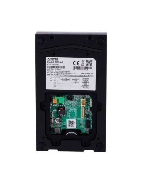 KIT DE VIDEOPORTERO LINUX - 2 HILOS &AMP; WIFI | PLACA Y MONITOR - AUDIO BIDIRECCIONAL CRYSTAL CLEAR - LECTOR EM/MF Y NFC - 1 SA