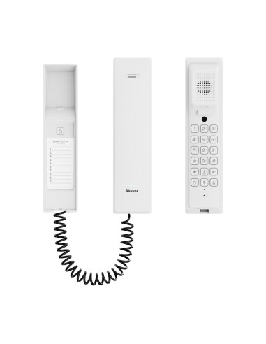 TELEFONILLO PARA VIDEOPORTERO - LED DE ESTADO Y TECLAS DE FUNCIÓN - AUDIO BIDIRECCIONAL CRYSTAL CLEAR - TCP/IP, POE, SIP ESTÁNDA