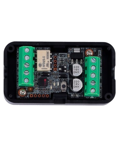 MÓDULO DE PUERTA SEGURA - TAMAÑO REDUCIDO PARA CAJAS DE MECANISMO - COMUNICACIÓN RS485 | ENTRADA DE PULSADOR - SALIDA DE RELÉ NO