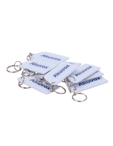 LLAVERO TAG DE PROXIMIDAD - ID POR RADIOFRECUENCIA - MF PASIVO | RESINA EPOXI BRILLANTE - ALTA FRECUENCIA 13.56 MHZ - DIMENSIONE