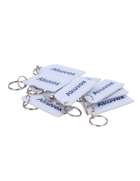 LLAVERO TAG DE PROXIMIDAD - ID POR RADIOFRECUENCIA - MF PASIVO | RESINA EPOXI BRILLANTE - ALTA FRECUENCIA 13.56 MHZ - DIMENSIONE