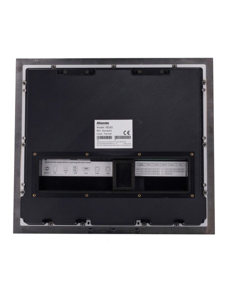 VIDEOPORTERO IP ANTIVANDÁLICO IK08 - DOBLE CÁMARA 2 MPX | AUDIO Y VÍDEO BIDIRECCIONAL - FACIAL, TARJETA, PIN, BLE Y QR | 4 RELÉS