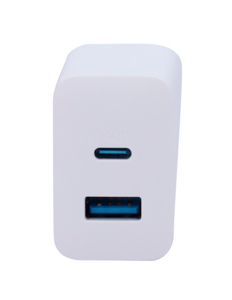 ANKER - CHARGEUR USB - PUISSANCE 20W - CHARGE RAPIDE  - SORTIE USB-C ET USB-A - COULEUR BLANCHE