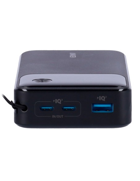 ANKER POWER BANK CON PANTALLA - CAPACIDAD 20000MAH  - ENTRADAS 2X USB-C - SALIDAS 2X USB-C, USB-A - CARGA 3 DISPOSITIVOS A LA VE