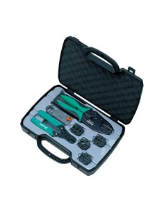 KIT DE HERRAMIENTAS PARA CRIMPAR COAXIAL