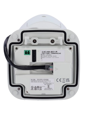 AVIGILON - CÁMARA BULLET IP EXTERIOR GAMA H6A - RESOLUCIÓN 8MPX CON IR, 4.4 ~ 9.3MM - CUMPLE CON NEMA 4X &AMP; FIPS 140-2 - COMP