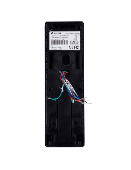 LECTOR DE ACCESO - ACCESO POR TARJETA EM/MF Y PIN - INDICADOR LED Y ACÚSTICO - WIEGAND 26/34 | OSDP - COMPATIBLE CON CONTROLADOR