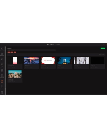 ANNUAL DIGITAL SIGNAGE LICENSE - COMPATIBILITY: SAFIRE DS60  - ONE LICENSE PER PLAYBACK POINT - CMS IN THE CLOUD