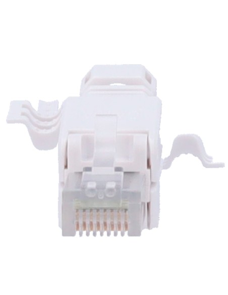 CONECTOR DE CABO UTP - CONECTOR SAÍDA RJ45 - COMPATÍVEL UTP CATEGORIA 6A - FÁCIL INSTALAÇÃO SEM FERRAMENTAS