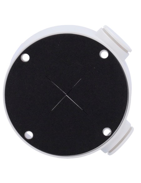 ANSCHLUSSBOX - FÜR BULLET-KAMERAS - GEEIGNET FÜR DEN AUßENBEREICH - DECKEN- ODER WANDINSTALLATION - FARBE WEIß 36 (H) X 105 (Ø)