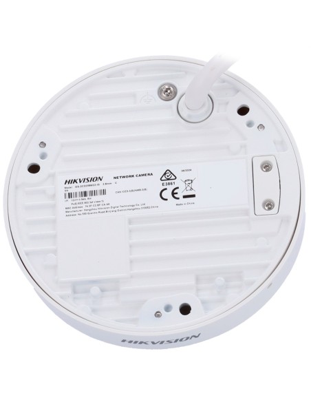 HIKVISION - CÁMARA DOMO IP GAMA PRO - RESOLUCIÓN 8 MEGAPIXEL (3840X2160) - LENTE 2.8 MM | POE | MICRÓFONO | AUDIO | ALARMA - IR