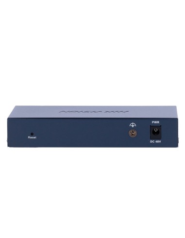 HIKVISION HIPOE SWITCH GESTIONABLE - 4 PUERTOS POE 802.3AF/AT + 2 UPLINK RJ45 - 4 RJ45 10/100MBPS + 2 RJ45 10/100MBPS -  802.3AF