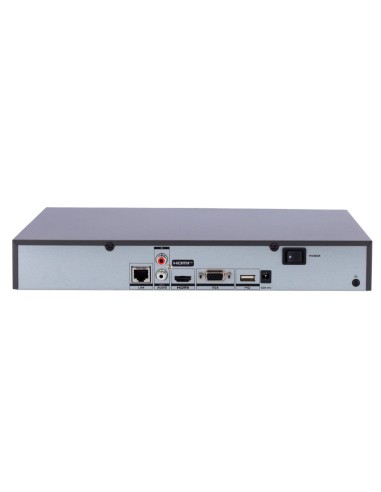 HIKVISION NVR RECORDER 16 IP CH PRO RANGE - MAXIMUM RESOLUTION 12MPX@2CH - BANDWIDTH 160 MBPS - SUPPORTS 1 HARD DISK - ACUSENSE