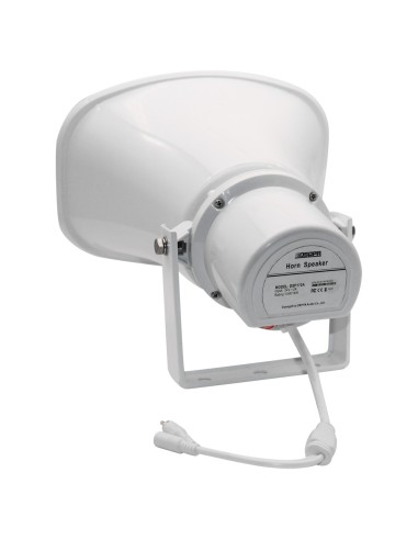 ACTIVE AUDIO HORN - SUITABLE FOR EXTERIOR - POWER SUPPLY 16V/2.5A - BRACKET INCLUDED - SENSITIVITY 105DB - SPL MAX. 117DB