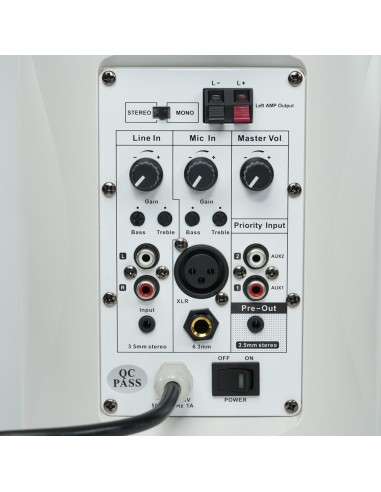 CEILING SPEAKER  - FULL RANGE SPEAKER 1X5" + 1X1" - POWER 2 X 30W - MULTIPLE INPUTS