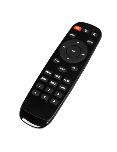 AMPLIFICATEUR DU LECTEUR - SANS FILS - 2 X 60W - CONNEXION BLUETOOTH - LECTURE USB - TÉLÉCOMMANDE