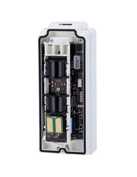 DETECTOR EXTERIOR DUEVI BAJO CONSUMO - PREPARADO PARA INTEGRAR TRANSMISOR DE TERCEROS - DOBLE PIR Y MICROONDAS (24 GHZ) - DETECC