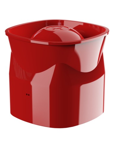 SIRENA VÍA RADIO PARA MONTAJE EN PARED - AMPLITUD/FRECUENCIA CON OPTIMIZACIÓN AUTOMÁTICA - UTILIZA BATERÍA DE LITIO ESTÁNDAR DE