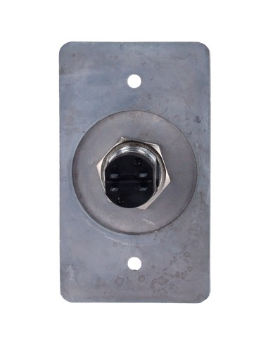 PUSH BUTTON WITH KEY - PROFESSIONAL USE - TESTED 500.000 USES - NO/NC/COM | FLUSH OR SURFACE MOUNTED - DIMENSIONS 86 (H) X 50 (