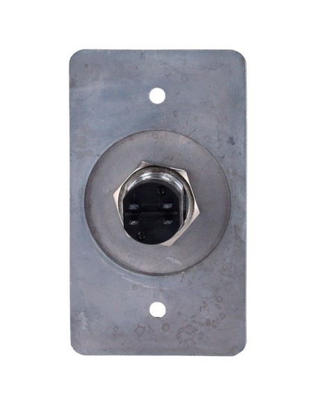 PUSH BUTTON WITH KEY - PROFESSIONAL USE - TESTED 500.000 USES - NO/NC/COM | FLUSH OR SURFACE MOUNTED - DIMENSIONS 86 (H) X 50 (