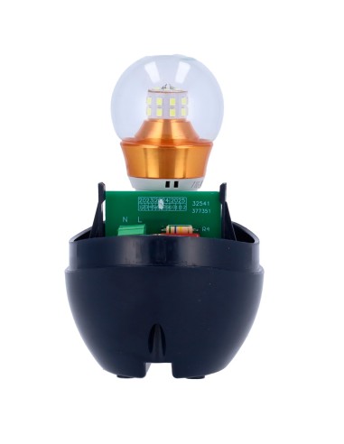 LÁMPARA LED - COLOR AMARILLO - INDICACIÓN LUMINOSA DE APERTURA Y CIERRE - APTA PARA USO EXTERIOR - ALIMENTACIÓN AC 220 V - COMPA