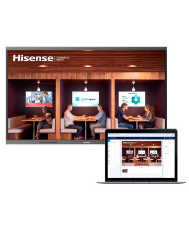 CARTELERÍA DIGITAL Y GESTIÓN REMOTA DE MONITORES - COMPATIBLE CON TODOS LOS MODELOS HISENSE - GESTIÓN INTEGRAL DESDE WEB (SERVIC