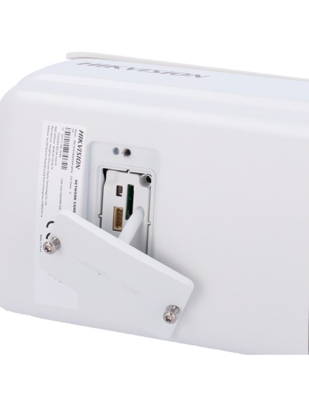 HIKVISION - CÁMARA BULLET IP GAMA SOLUTIONS - 8 MPX (3840X2160) | ALARMAS | AUDIO | 5 STREAMS - LENTE 8~32 MM | ALARMAS | AUDIO