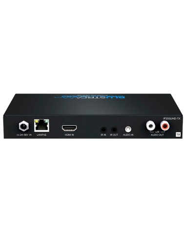 TRANSMISOR DE VIDEO SOBRE IP - RESOLUCIÓN UHD - 1 ENTRADA HDMI - 1 SALIDA LAN (RJ45) - FUNCIÓN KVM