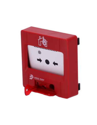 PULSADOR CONVENCIONAL JADE BIRD - REARMABLE - INDICADOR LUMINOSO Y VISUAL DE ACTIVACIÓN - CONTACTO SECO AUXILIAR - RESISTENCIA D