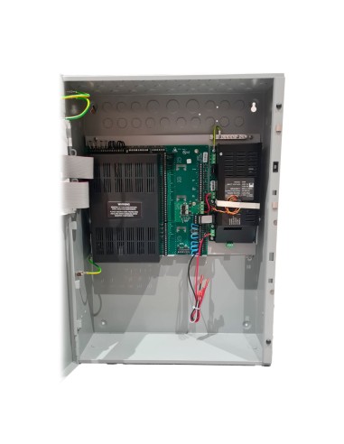 PANEL DE INCENDIO DIRECCIONABLE DE 2 LAZOS _x000D_ - FUENTE ALIMENTACIÓN 10,25 A - CORRIENTE DE BUCLE DE 500 MA_x000D_ - 4 CIRCU