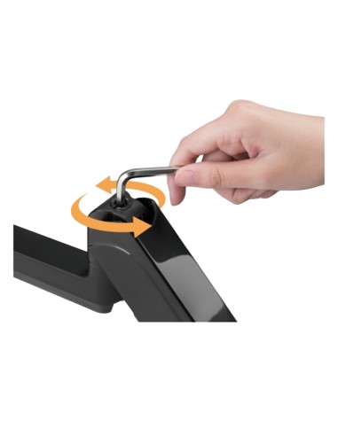 BRAZO PARA DOS MONITORES - INSTALACIÓN EN MESA - PESO SOPORTADO 9 KG/BRAZO