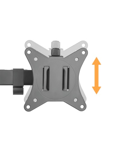 BRAZO PARA DOS MONITORES - INSTALACIÓN EN MESA - PESO SOPORTADO 9 KG/BRAZO