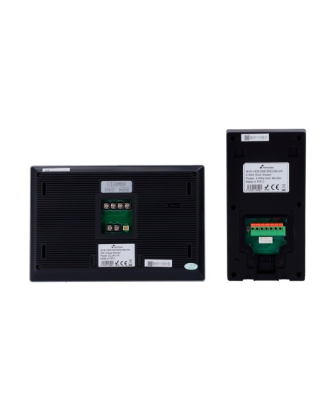KIT DE VIDEOPORTERO NIVIAN 2 HILOS - PLACA DE CALLE 2 HILOS + MONITOR WIFI - PLACA EXTERIOR IP65 / CÁMARA 1080P - LECTOR TARJETA