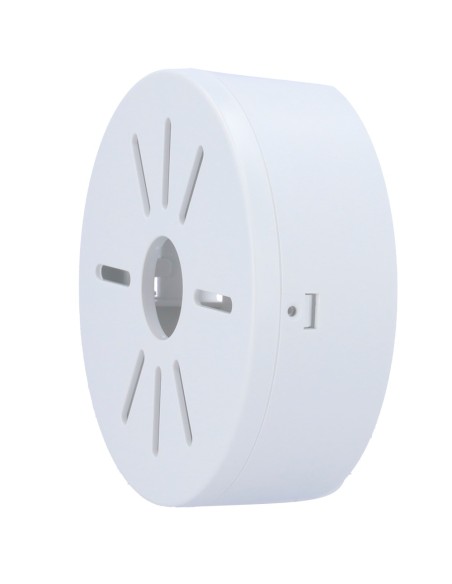 JUNCTION BOX - SUITABLE FOR OUTDOOR USE - WALL OR CEILING INSTALLATION - CABLE PASS - PLASTIC - WHITE COLOUR