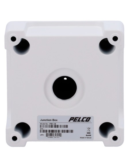 PELCO - ACCESORIO - CAJA DE CONEXIONES PARA CÁMARAS SARIX VALUE - ACABADO EN BLANCO