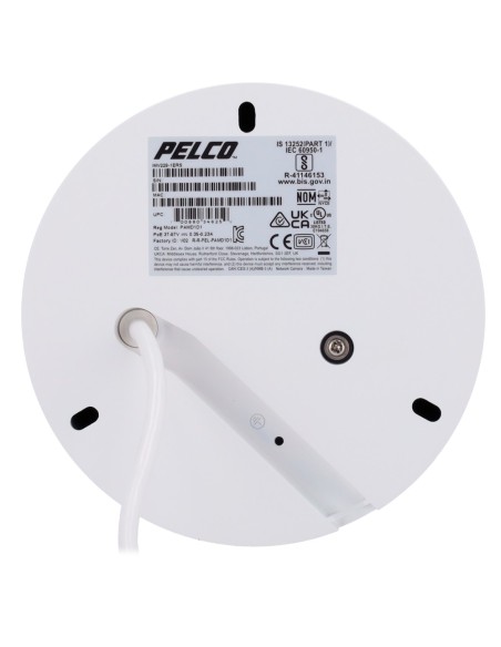 CÁMARA MINIDOMO 5MPX IR 30M CON AUDIO - LENTE MOTORIZADA 3.4 ~ 9.4MM - WDR REAL - H265 Y H264 CON PELCO SMART COMPRESION - RANUR