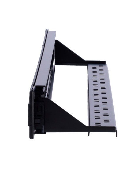 PATCH PANEL VACIO DE 24 PUERTOS UTP/RJ45 - FORMATO ENRACKABLE 1U - SIN ELECTRÓNICA - TAMAÑO 1U PARA FACILITAR LA INSTALACIÓN - D